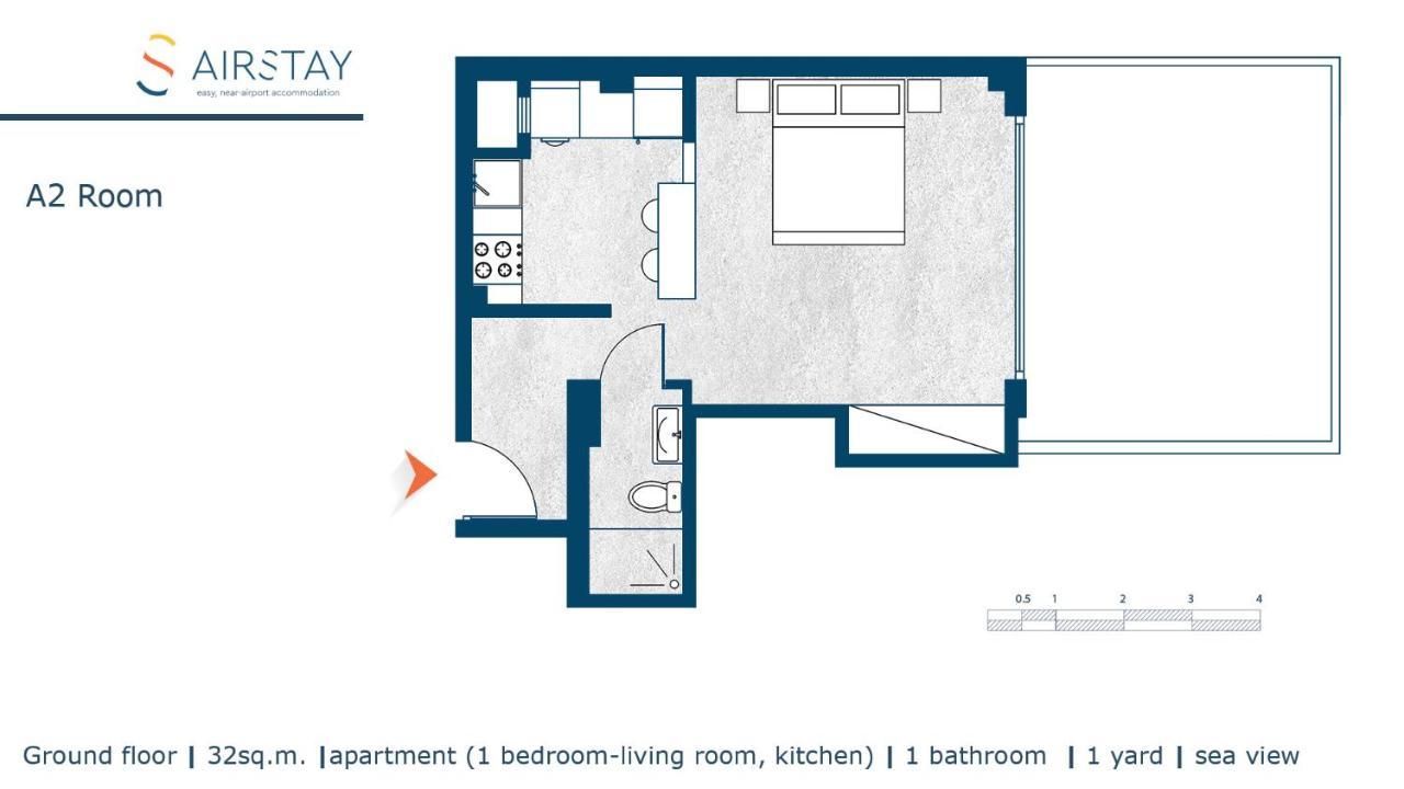 Penthouse & Apartments By The Sea Airport Airstay Artemida  Luaran gambar